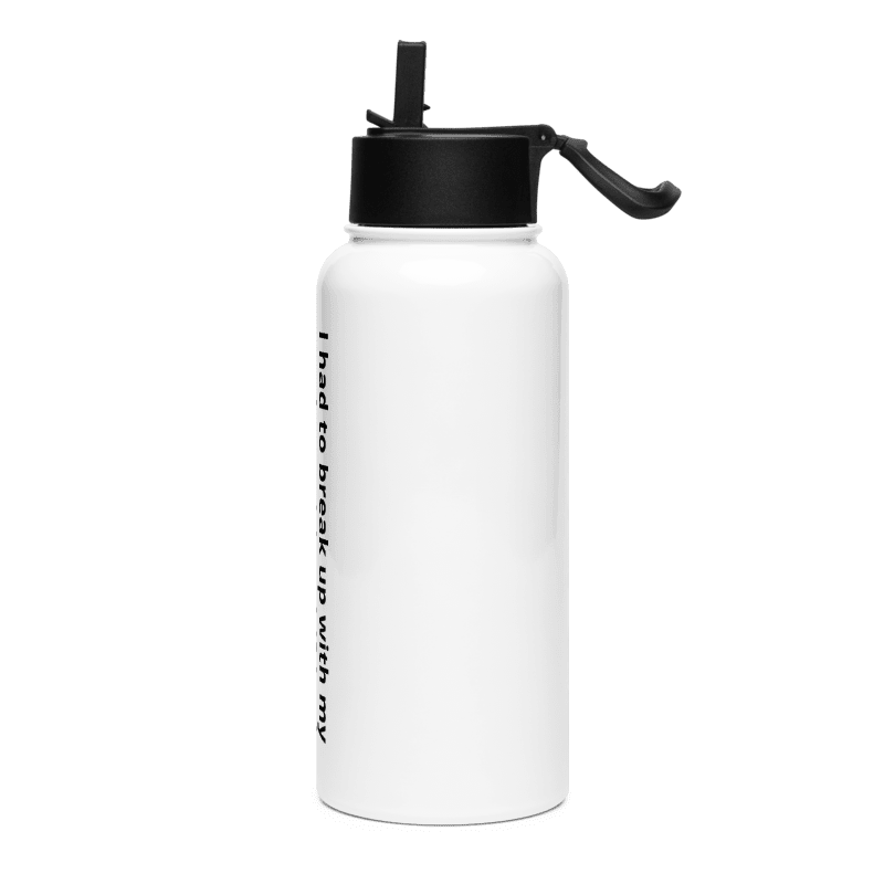 Math Stainless Steel Water Bottle