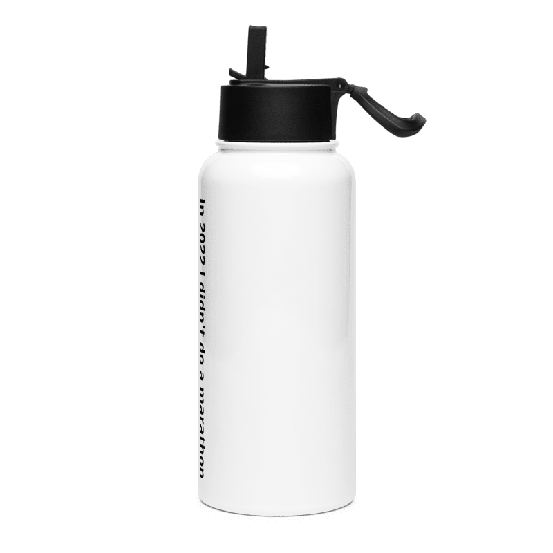 Marathon Stainless Steel Water Bottle