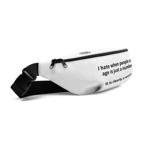 Age is a Word Fanny Pack