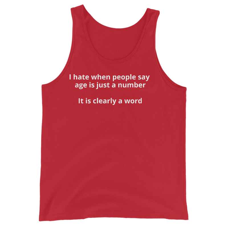 Age is a Word Tank