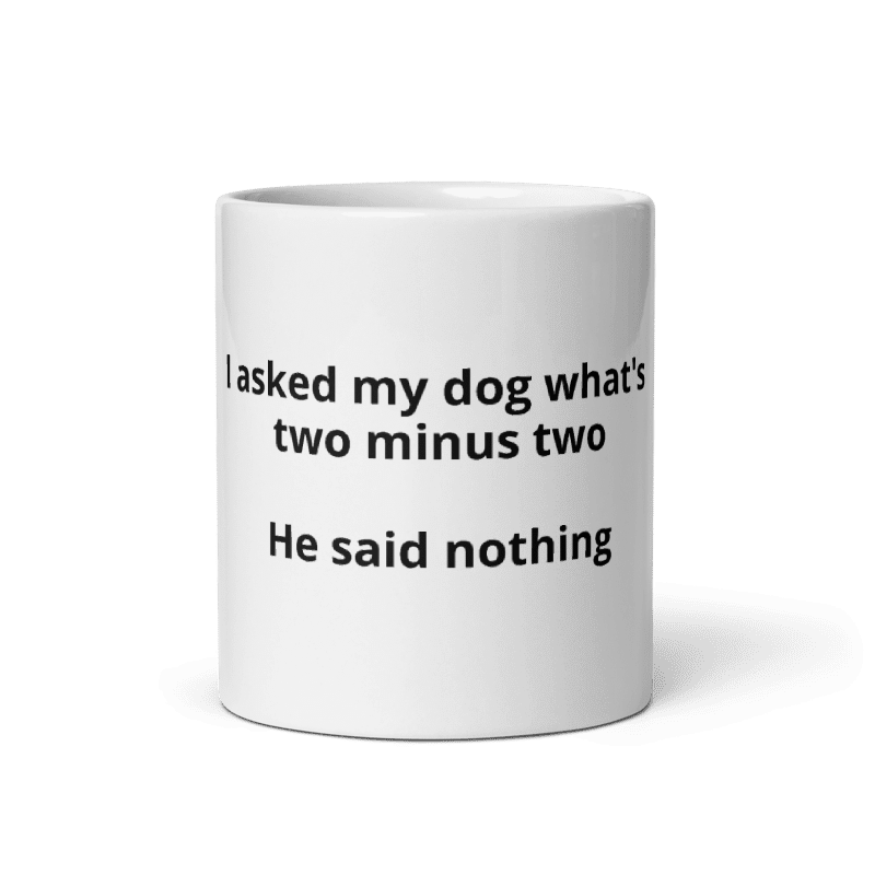 Dog White Mug